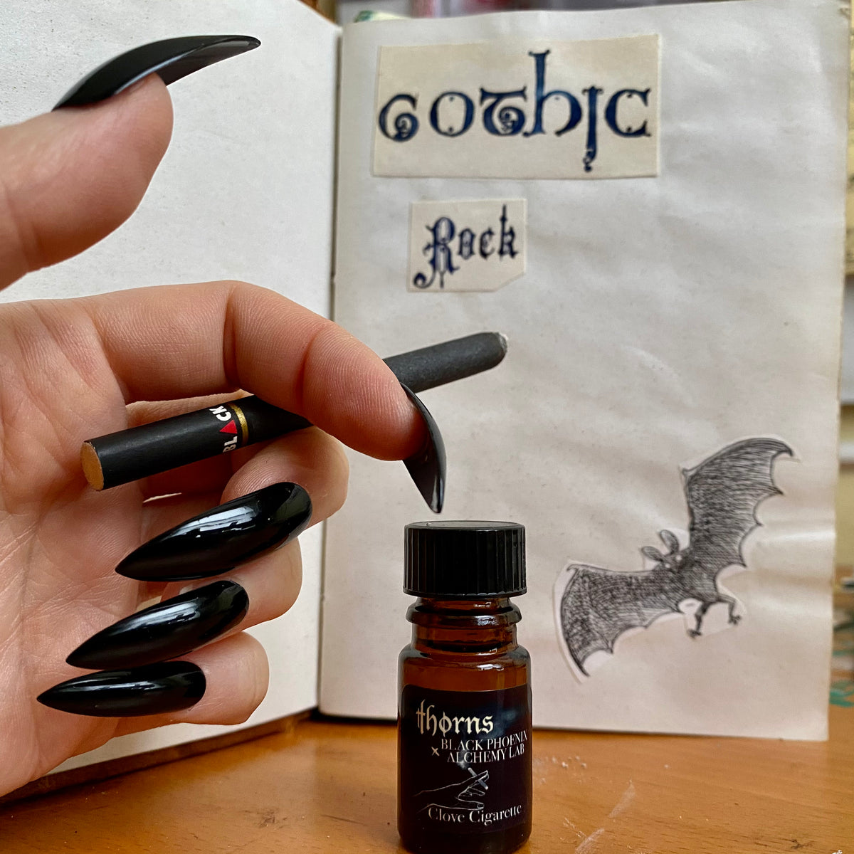 Thorns x Black Phoenix Alchemy Lab Clove Cigarette Perfume Oil Thorns