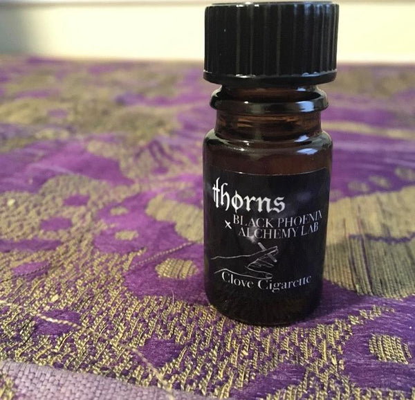 Thorns x Black Phoenix Alchemy Lab Clove Cigarette Perfume Oil