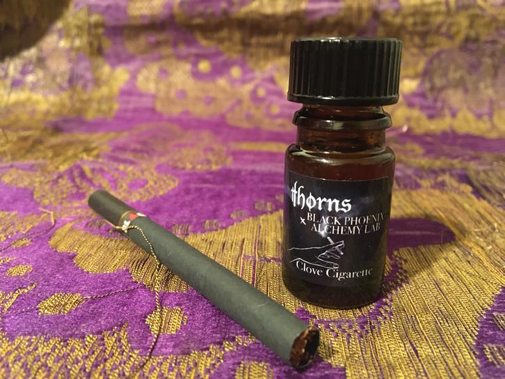 Thorns x Black Phoenix Alchemy Lab Clove Cigarette Perfume Oil Thorns